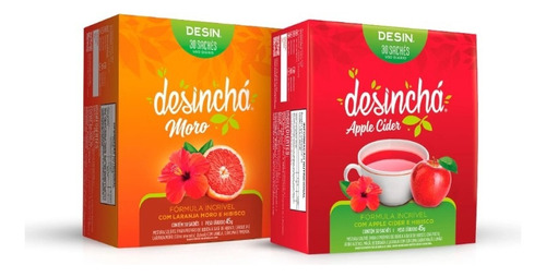 Kit Desinchá Apple Cider + Desinchá Laranja Moro