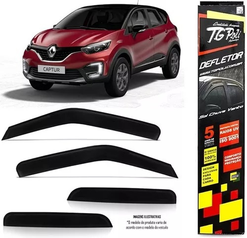Calha Chuva Renault Captur 17 18 19 20 21 22 23 FumĂȘ Tgpoli