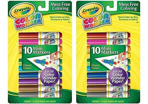 Rotuladores Mágicos Color Wonder, 10 Ud (2 Paq)