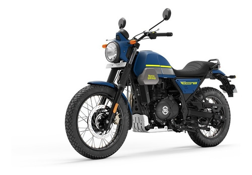 Imagen 14 de 19 de Royal Enfield Scram 411 Himalayan Skyline Blue - Reserva Ya