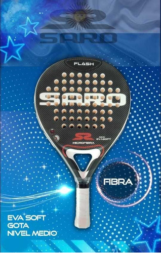 Paleta De Padel Saro Flash - Envío Sin Cargo !!!