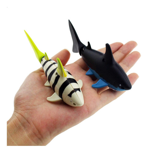 Tipmant Mini Rc Fish Shark Toys Control Remoto Barco Pet De