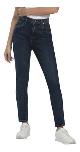 Pantalón Jeans Skinny Cintura Alta Lee Mujer 34z