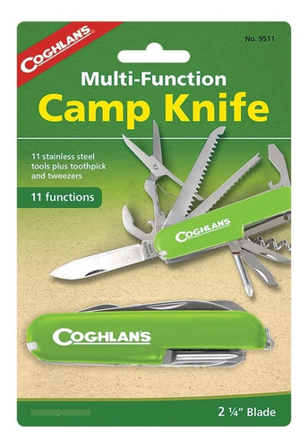 Navaja 11 Funciones Coghlan´s Camp Knife 11 Function