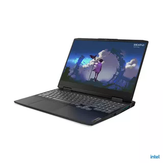 Laptop gamer Lenovo IdeaPad 15IAH7 onyx gray 15.6", Intel Core i5 12500H 8GB de RAM 512GB SSD, NVIDIA GeForce RTX 3050 120 Hz 1920x1080px Windows 11 Home