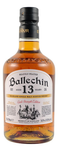 Whisky Edradour Ballechin 13 Años Batch 1 Origen Escocia