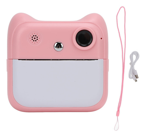 Mini Impresora Rosa Con Impresión Térmica De 48 Mp Y 2.4 Pul