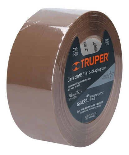 Cinta Canela 150m 48 De Ancho  Truper 12556