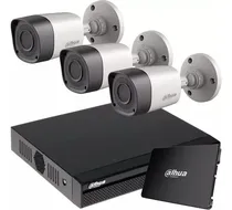 Comprar  Kit Seguridad Dahua Dvr 4ch + 3 Cámaras 2mp + 500 Ssd
