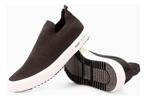 Tênis Coca Cola Slip On Stamp Chronos 2.0