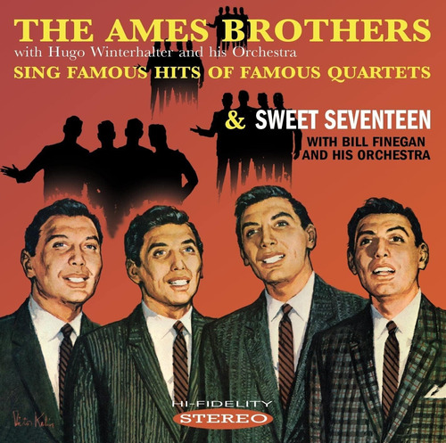 Cd: Ames Brothers Los Hermanos Ames Cantan Éxitos Famosos De