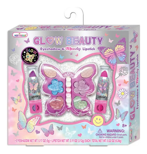 Set Maquillaje Glow Beauty Niñas