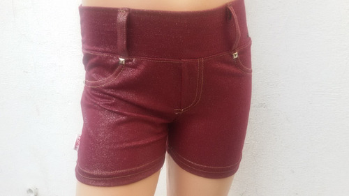 Short Para Nena Con Brillo