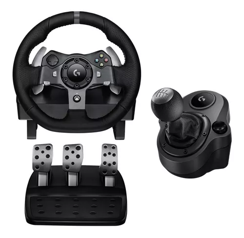 Volante de corrida Logitech G920 Driving Force C/ C/ Câmbio Pedal  XONE/SERIES/PC Simulador Completo + Garantia