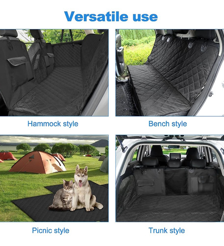 Funda Impermeable Cubre Asiento Para Autos - Perros Mascotas