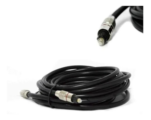Imagem 2 de 2 de Cabo Audio Optico Digital 3 Metros - Oferta Relâmpago
