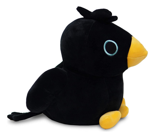 Avocatt Juguete De Peluche De Cuervo Negro, Peluche De 10 Pu