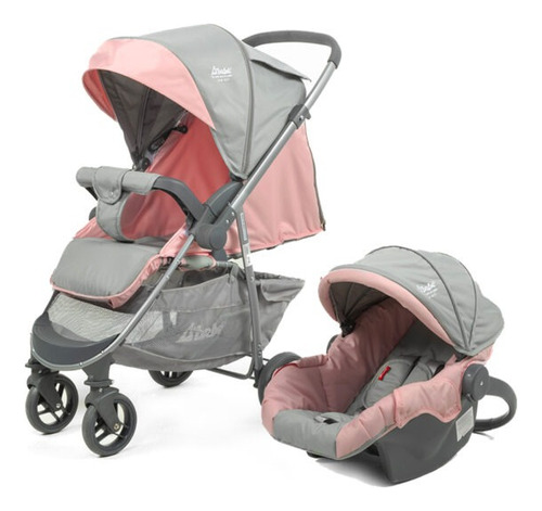 Carriola D Bebé Reversible Travel System Max Rosa Rosa
