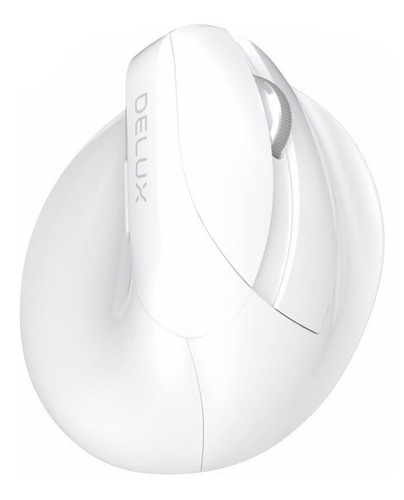 Imagen 2 de 2 de Mouse vertical recargable Delux M618 Mini white