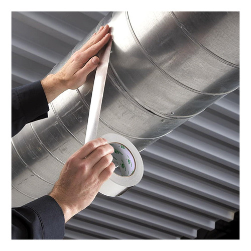 Bomei Pack 2 Unidades De Cinta Adhesiva De Aluminio, Cinta 2