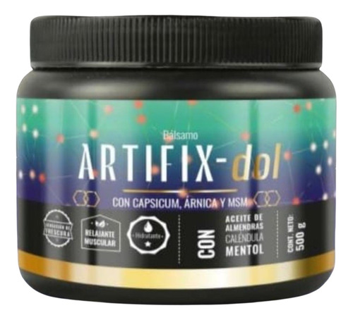 Gel Relajante Artifix Dol Anti Inflamatorio.