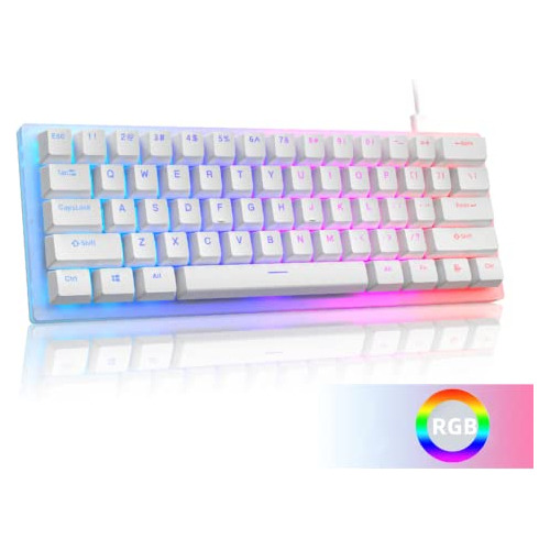 Xvx Womier K61 Wired 60% Mechanical Keyboard Pro, Hot 5jys7