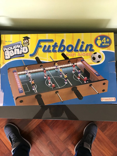 Futbolin Con Luces Marca Pequeño Genio