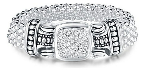 Brazalete - Austriaco Pave Cristales Diseñador Inspirado Per