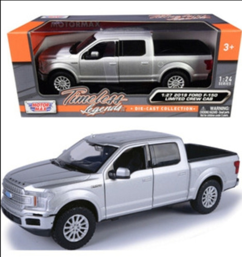 2019 Ford F-150 Limited Crew Cab Gris Motor Max Escala 1:24