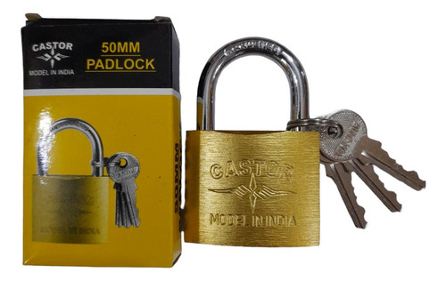 Candado 50mm Con Llave Padlock