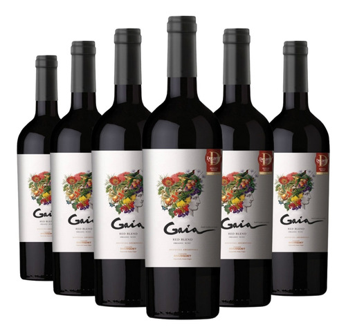 Vino Domaine Bousquet Gaia Red Blend Caja X 6 X 750ml. --