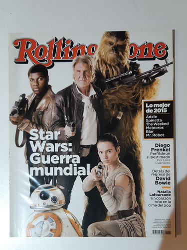 Revista Rolling Stone No 214 Star Wars Guerra Mundial 