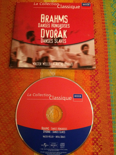 Cd Brahms - Danzas Húngaras Y Dvorak - Danzas Eslavas