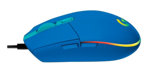 Mouse Logitech G203 Lightsync Para Gaming Iluminación Rgb Pc