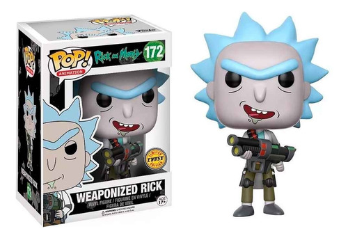 Weaponized Rick Chase Funko Pop 172 Rick And Morty