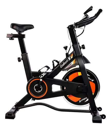 Bicicleta Ergométrica Gallant Elite X Spinning Roda de Inercia 8kg até  110kg Mecânica GSB08HBTA-PT