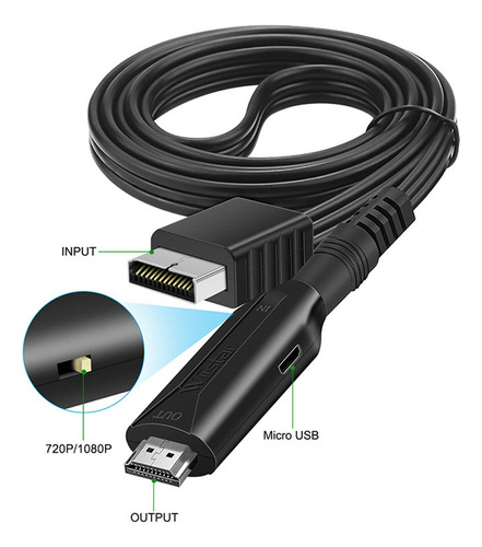 Wiistar Para Ps1 Ps2 A Consola De Juegos Compatible Con Hdmi