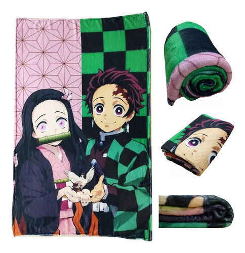 Cobija Frazada Kimetsu No Yaiba Demon Slayer Nezuko Tanjiro