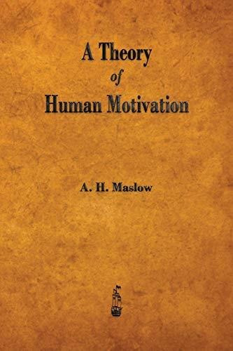 Book : A Theory Of Human Motivation - Maslow, Abraham H.