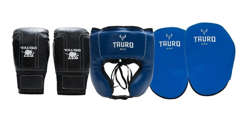 Cabezal Boxeo Proteccion Guantines Foco Plano Entrenamiento