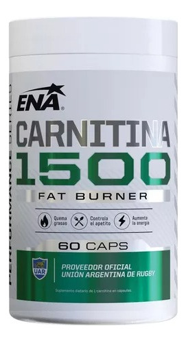 Carnitina 1500 Ena 60 Capsulas