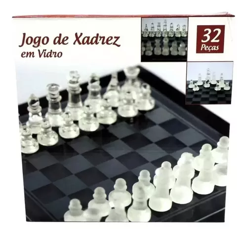 Jogo Xadrez Tabuleiro 32 Pcs