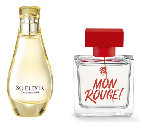 Set Perfumes So Elixir + Mon Rouge Para Mujer Yves Rocher