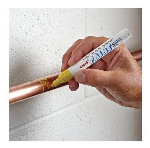 Marcador Uni Paint Px-20 Trazo 2,2-2,8 Mm Color Blanco