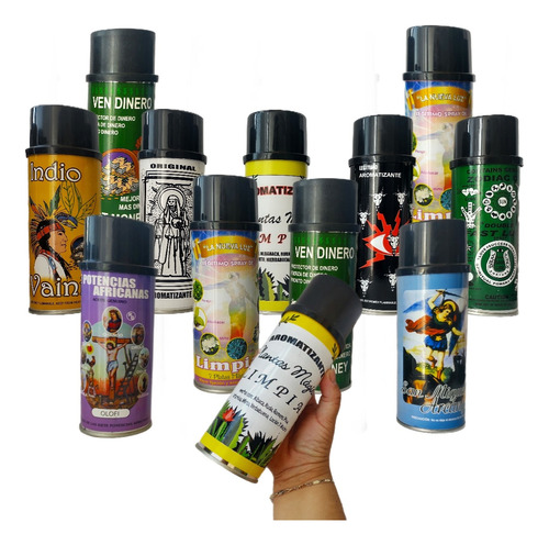 Tatai Tienda | 12 Spray Esotérico Diferentes