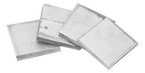 Placa De Níquel De Alta Pureza, 1 Kg, Formato Quadrado, 99,9