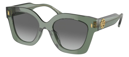 Tory Burch Ty7201u Mm Gafas De Sol Cuadradas Grises Transpar