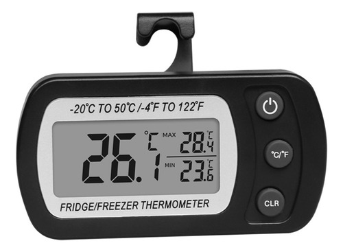 Termómetro De Refrigerador A Prueba De Agua Fácil De Restabl