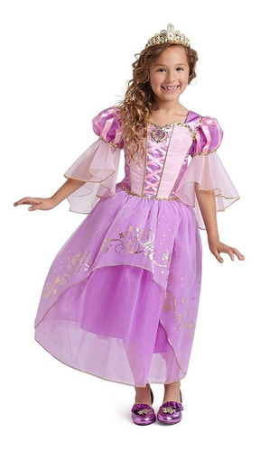 Disfraz Vestido Princesa Rapunzel Disney Store Original