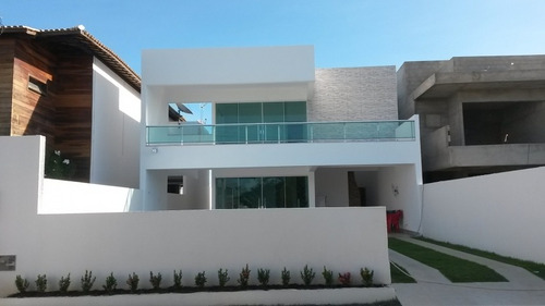 Imagem 2 de 21 de Casas Em Condomínio Fechado 4 Quartos Aracaju - Se - Mosqueiro - 0411